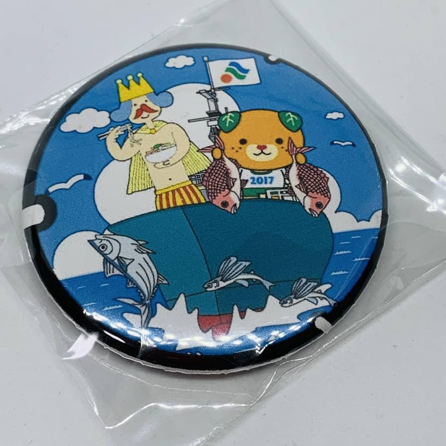 缶バッチ まぜ太 MAZETA AMPTAKxCOLORS 等身 虹 ver 缶バッチ - メルカリ