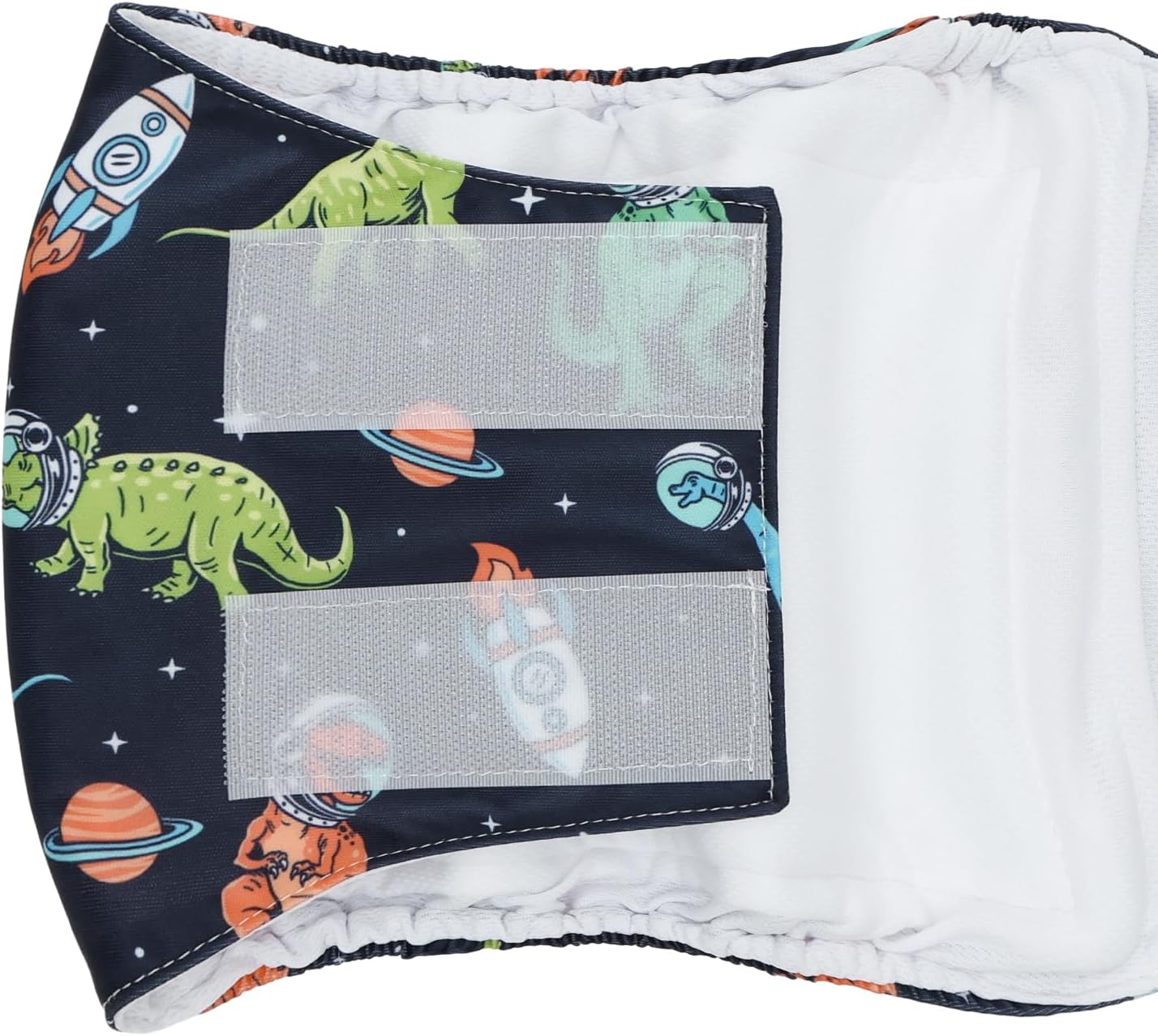 CuteBone Dog Diapers Male Belly Bands 3 Pack for Male Dogs Reusable Puppy Wraps