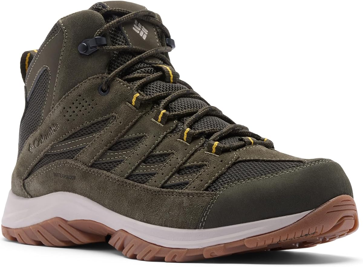 Columbia Botas de senderismo impermeables Crestwood Mid para hombre