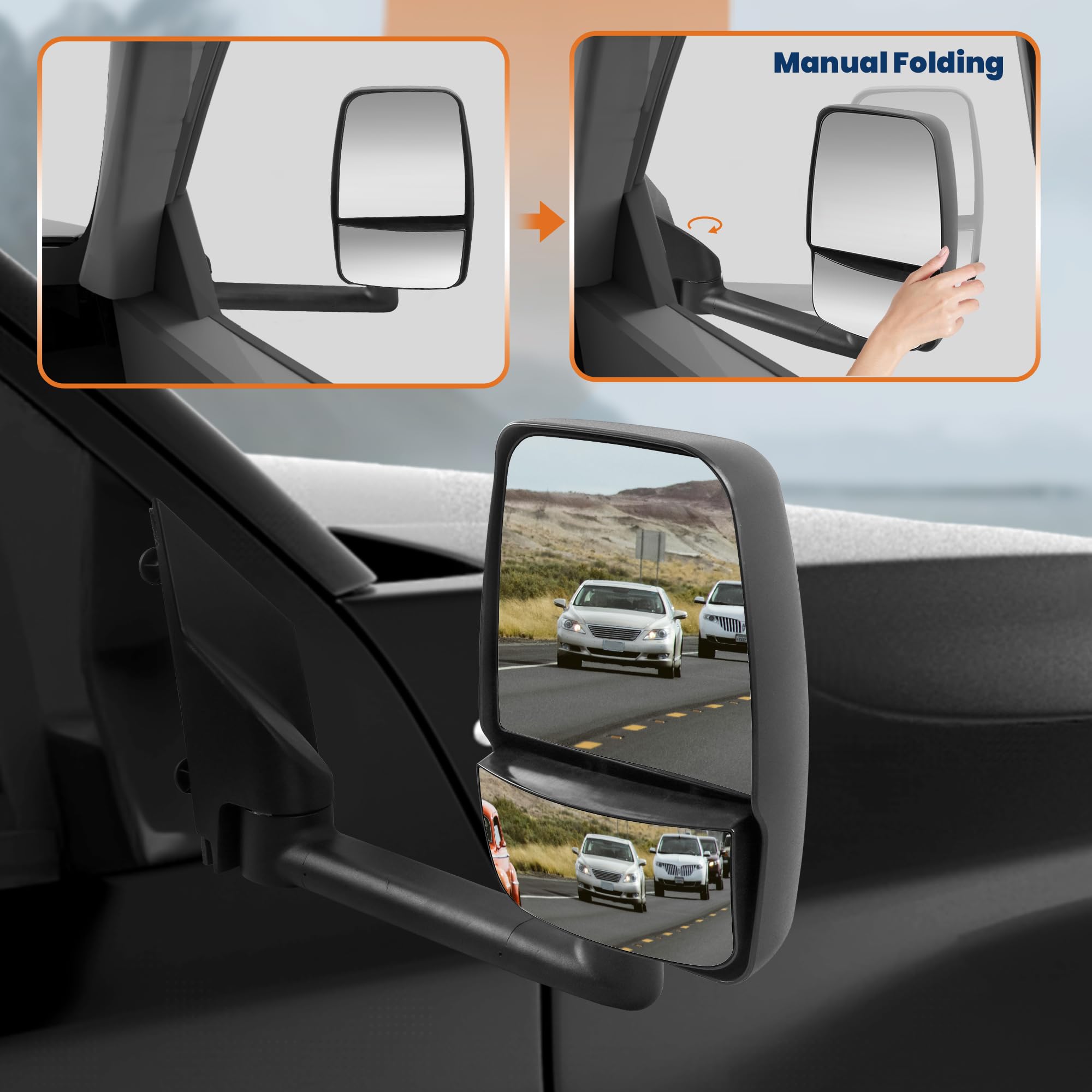UPPARTS Side Mirror Replacement For 2003 2004 2005 2006 UPPARTS Side Mirror Replacement For 2003 2004 2005 2006