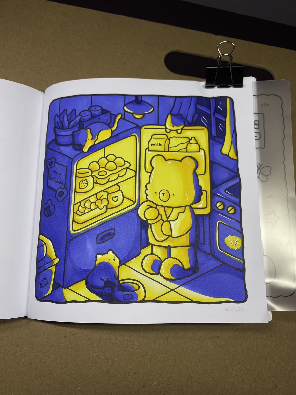 Cozy Days: A cute and comfy colouring book for all ages (Coco Wyo) cover
