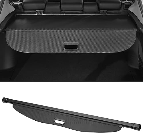 Miniatura 20 de Motoforti Cubierta retráctil para maletero de automóvil para Toyota RAV4 2013-2018, estante de cajuela trasera, equipaje, cubierta de seguridad,