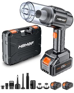 Car Vacuum Portable Cordless, 50000PA High Power Suction & Blower, Cordless Handheld Vacuum Cleaner for Car, Home, Office, Pet(Charcoal Black) - Amazon product rated Grade A
