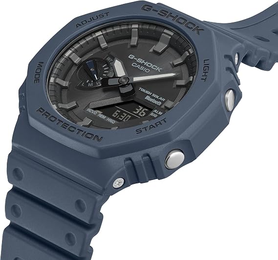 Casio GA-B2100-2ADR Wristwatch, Navy Blue, Standard