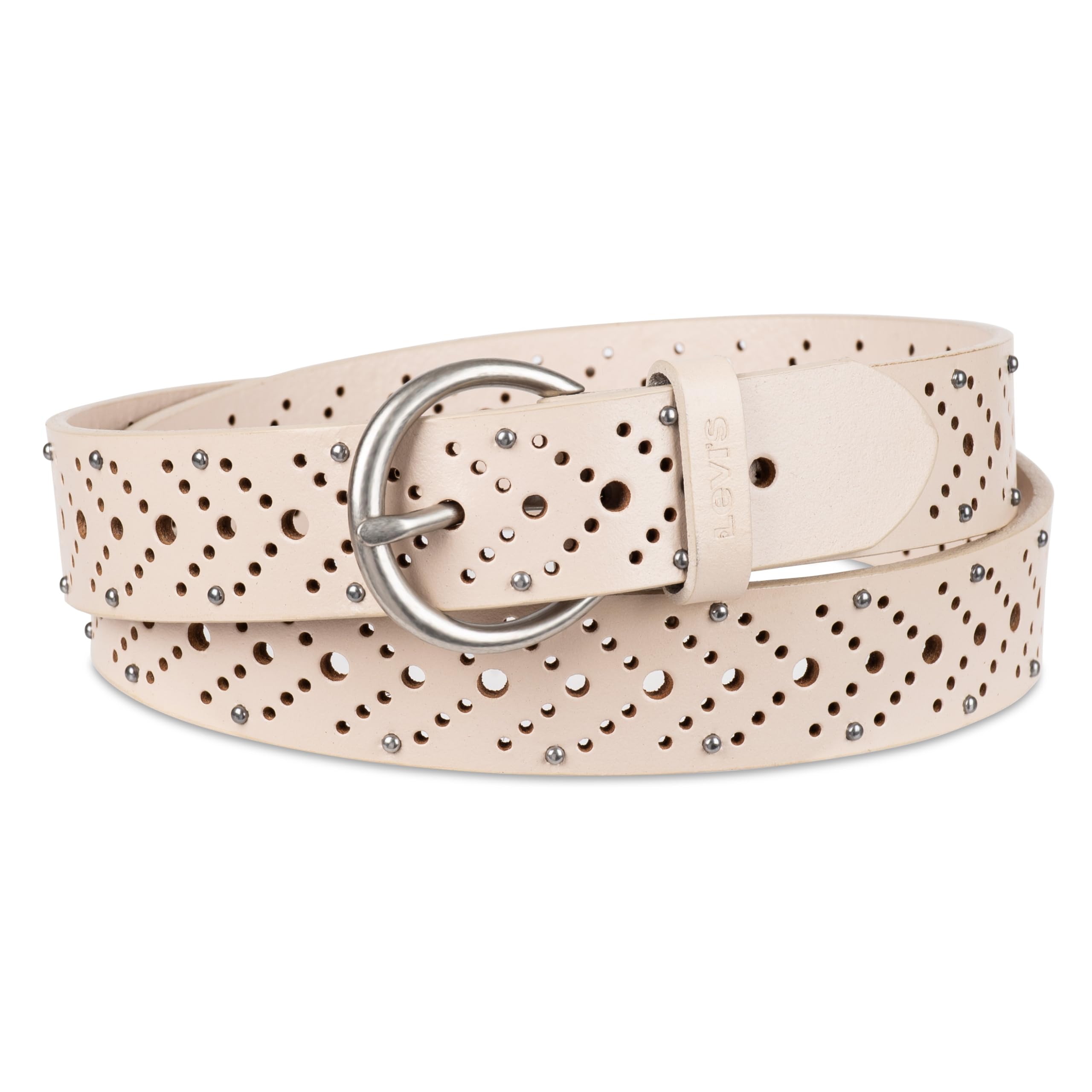 Levis Womens Multi-Perforate Fully Adjustable Casual Belt for Jeans Trousers and Dresses