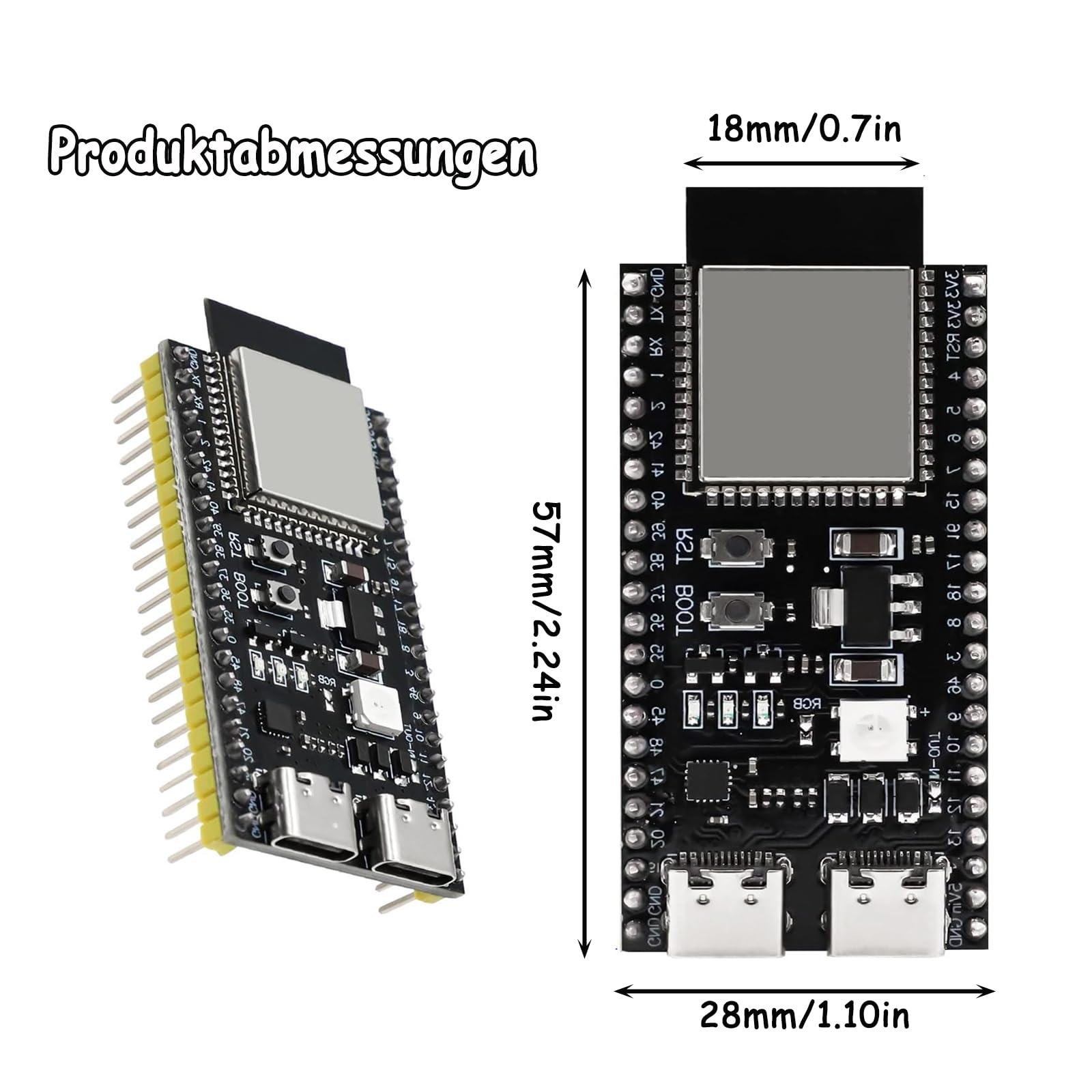 Esp32 Entwicklungsboard Esp32 s3 devkitc 1 n8r8 | Germany Esp32 Entwicklungsboard Esp32 s3 devkitc 1 n8r8 | Germany