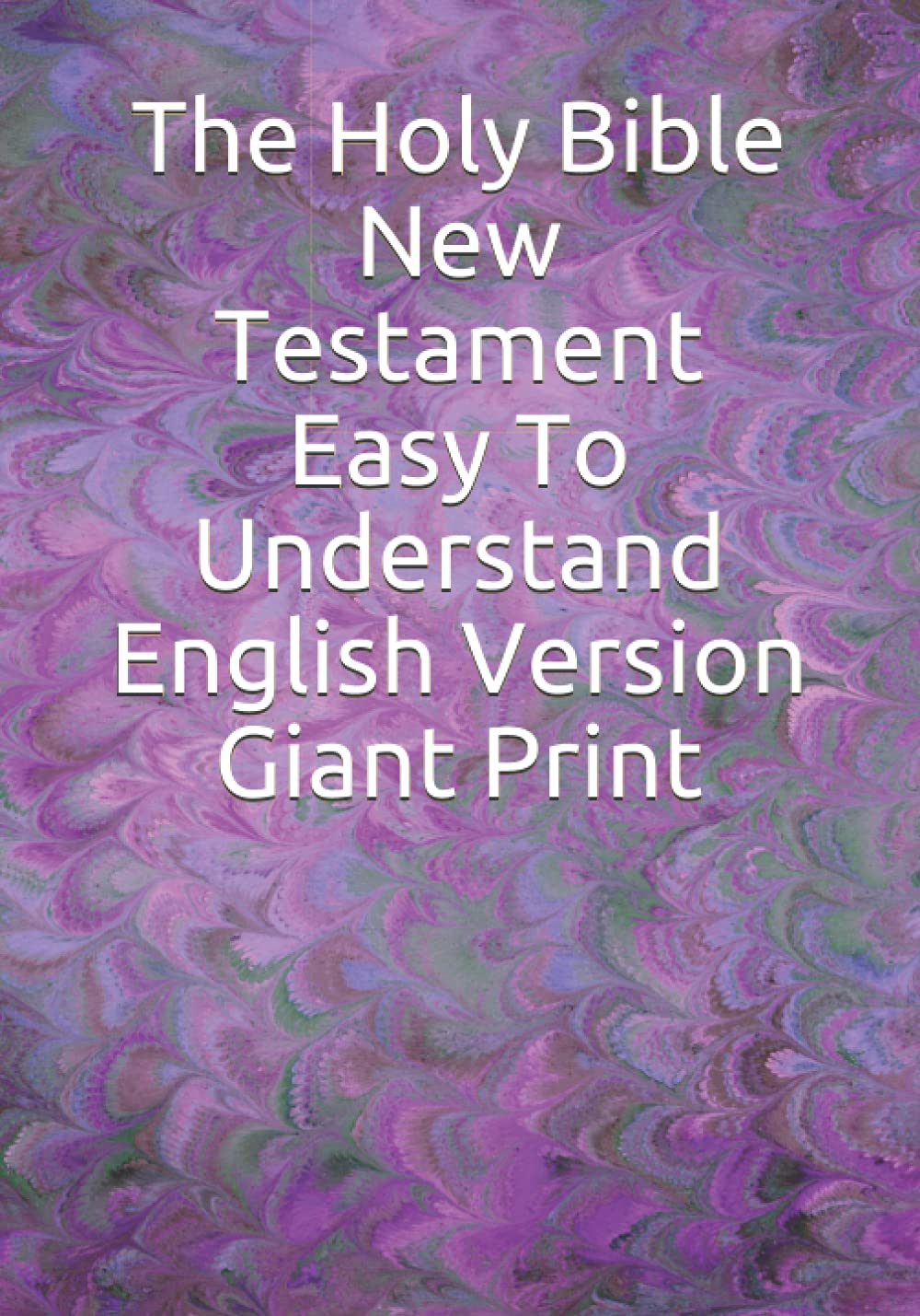The Holy Bible New Testament Easy To Understand English Version Giant Print