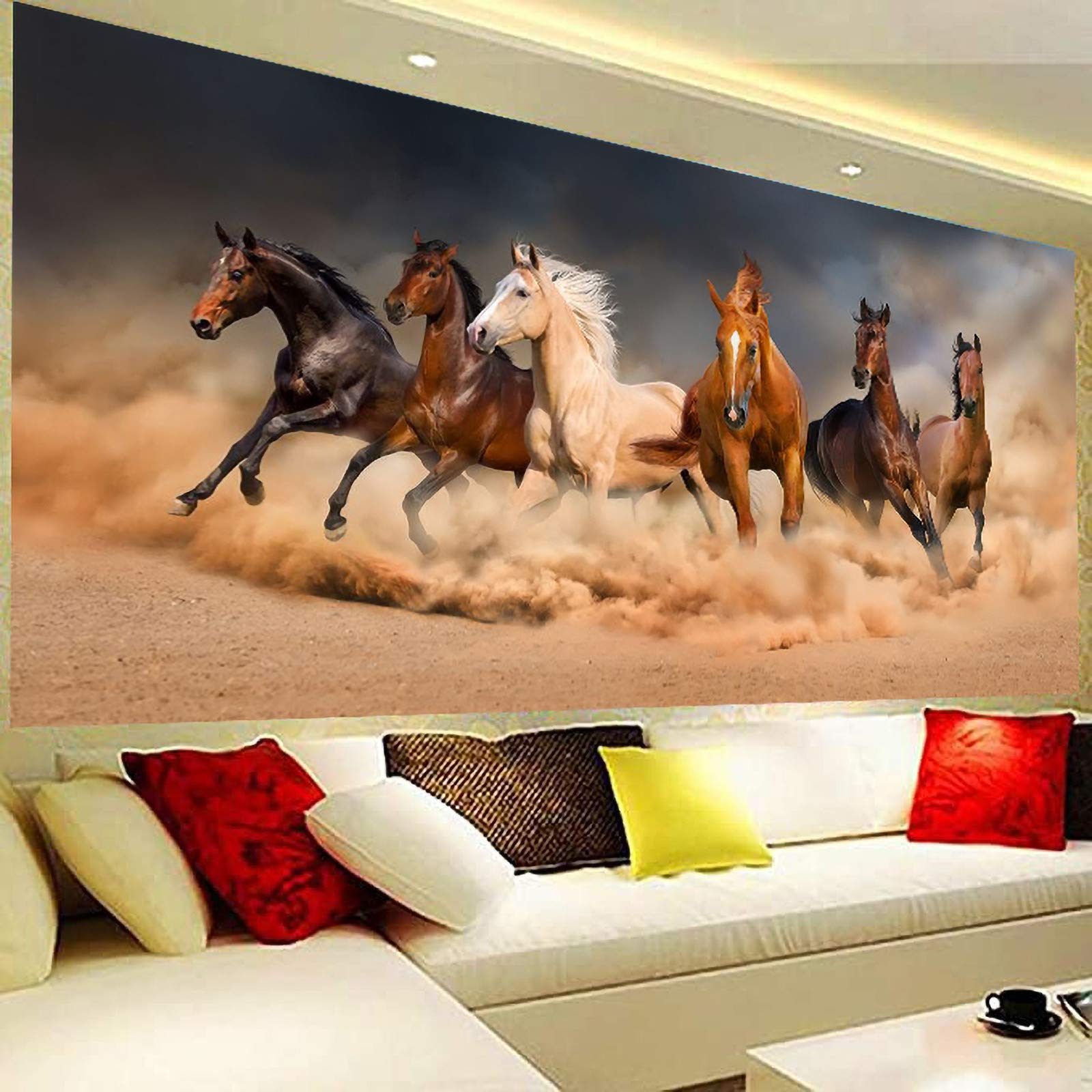 EXQULEG Diamond Painting 5D - Kit Cavallo 30x40 Cm Per Adulti E Bambini
