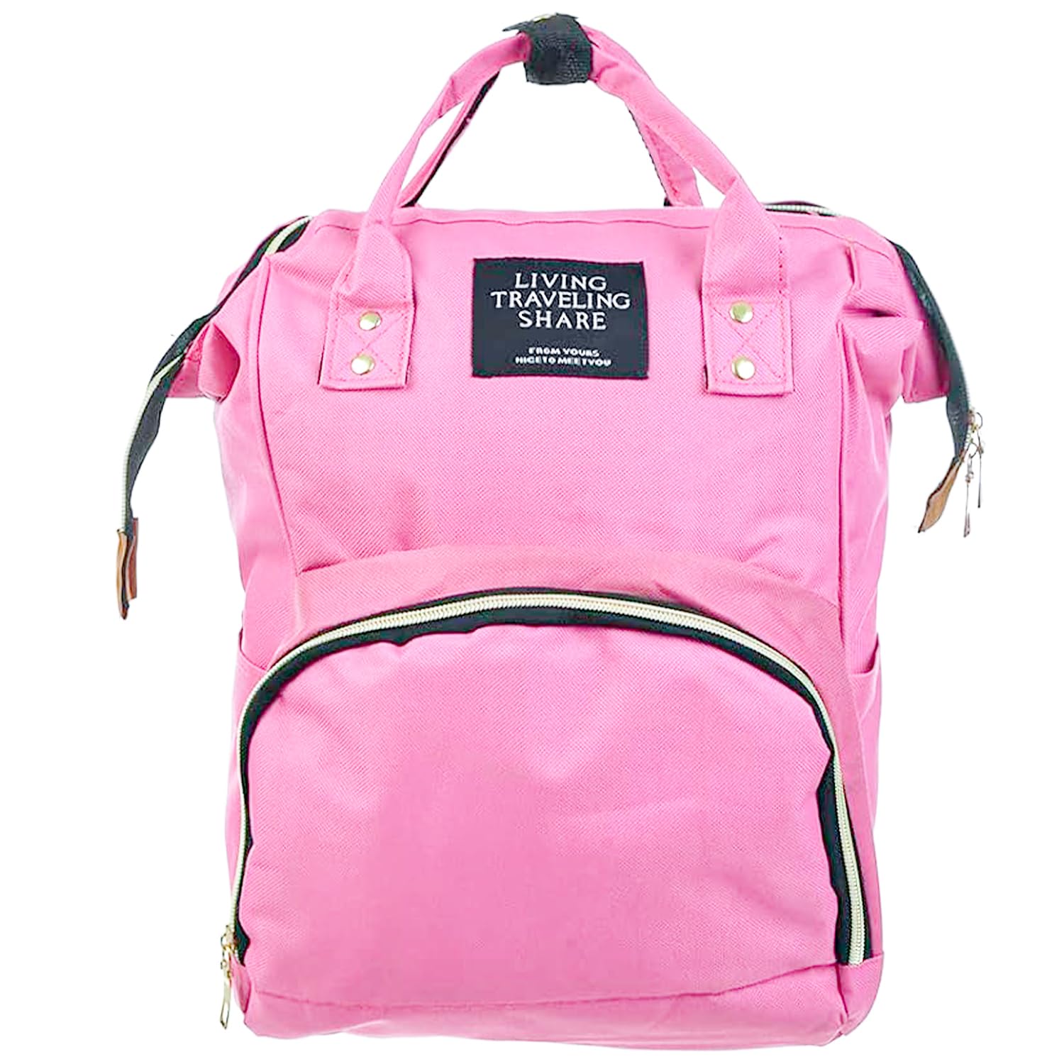 BellaStella Baby Diaper Bag Multiple Pockets Polyester Insulated Travel Backpack Adjustable Padded Shoulder Strap Pack of 1 Pc-image-22
