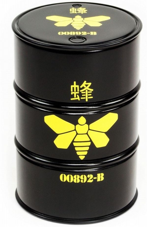 Breaking Bad 599386031 Metal Barrel-Shaped Bookends