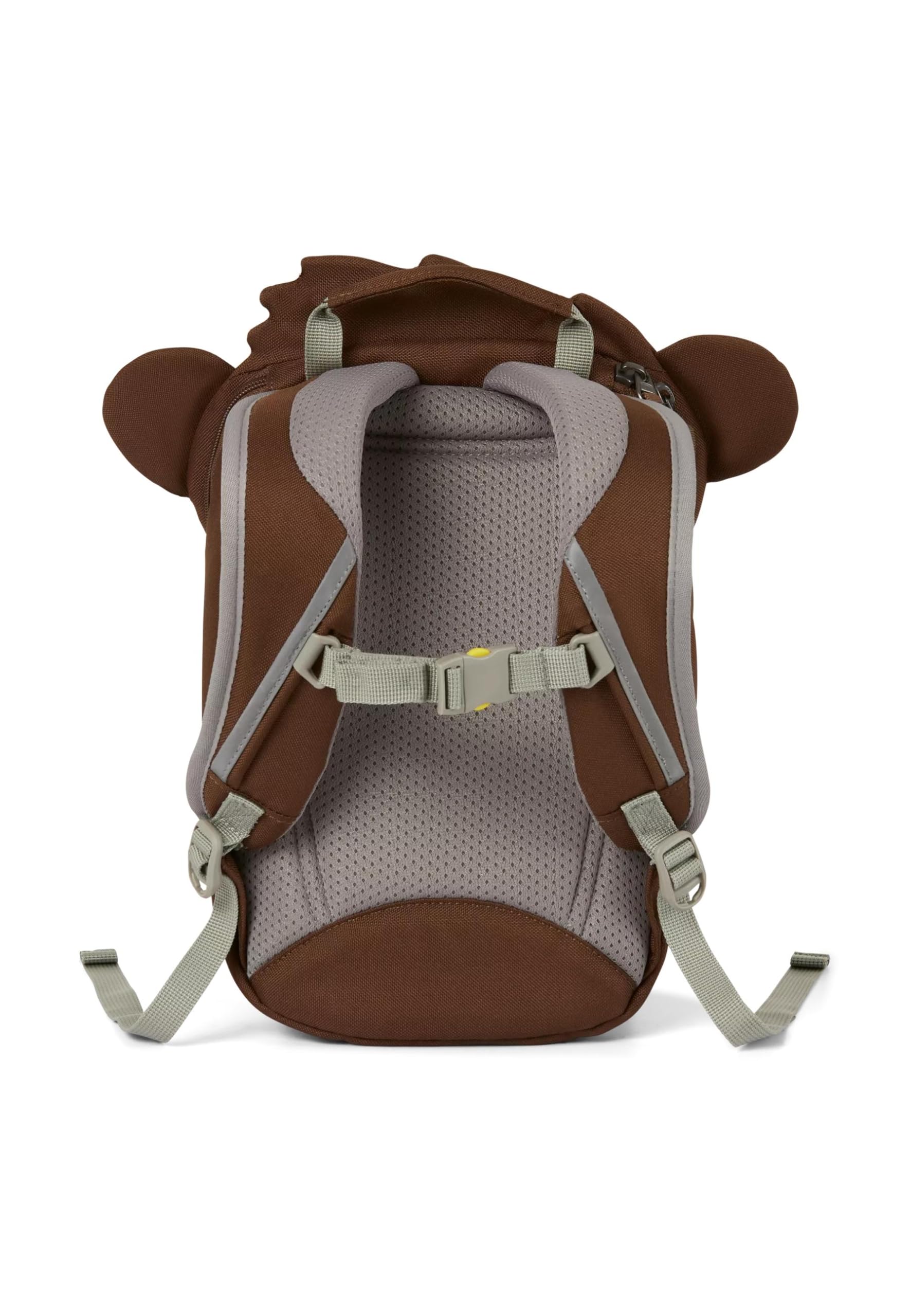 Affenzahn Kleiner Freund Bundle mit Trinkflasche und Brotdose, Kita Rucksack Set für 1-3 Jährige Affenzahn - Braun