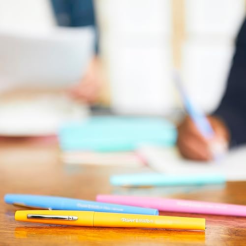 Vista 13 de Paper Mate - Bolígrafos de punta de fieltro, punta media (0.7 mm)