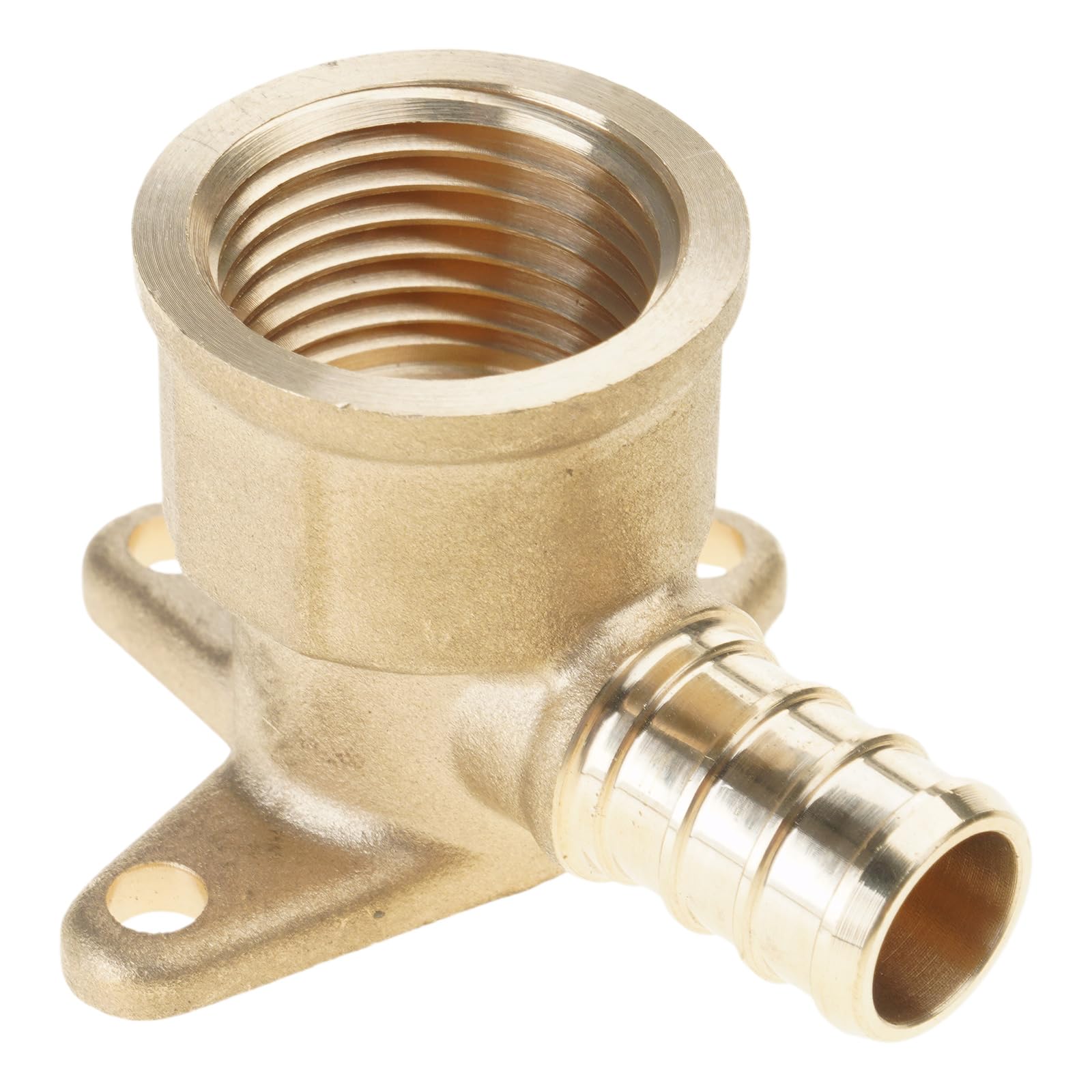 Msioytog B 1 / 2Inch 3 / 4Inch Ear Elbow Plumbing Fitting Portable Metal Leakproof Connector Crimp Fitting Ear Elbow Adapter Portable Metal Leakproof Connector Crimp