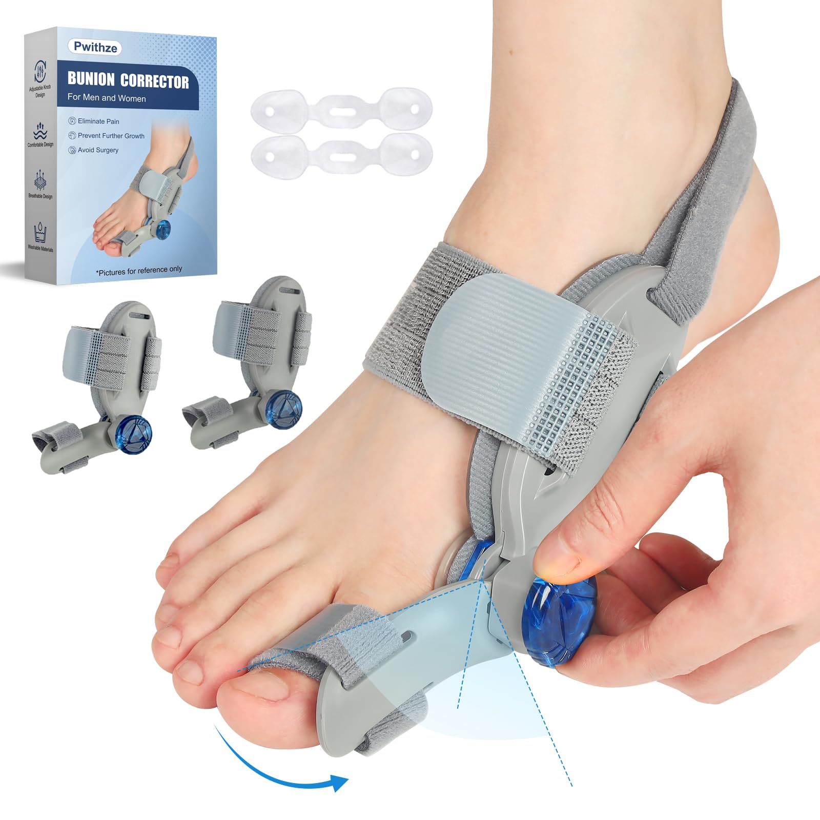 Photo 1 of Pwithze Bunion Corrector (2PCS)