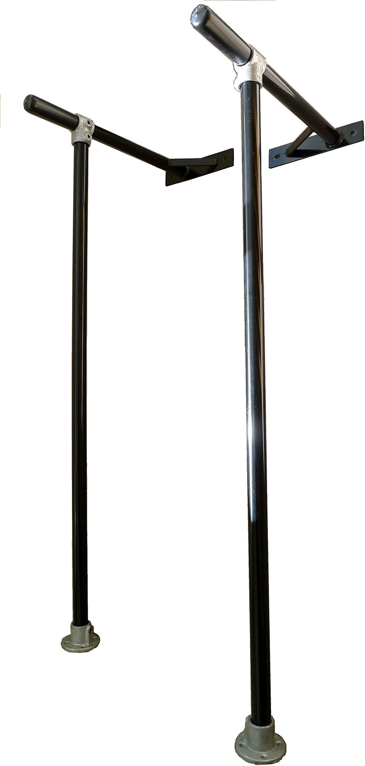 Gymcor "NO LIMITS" Wall/Floor Mounted Dip Bars Dipping Station