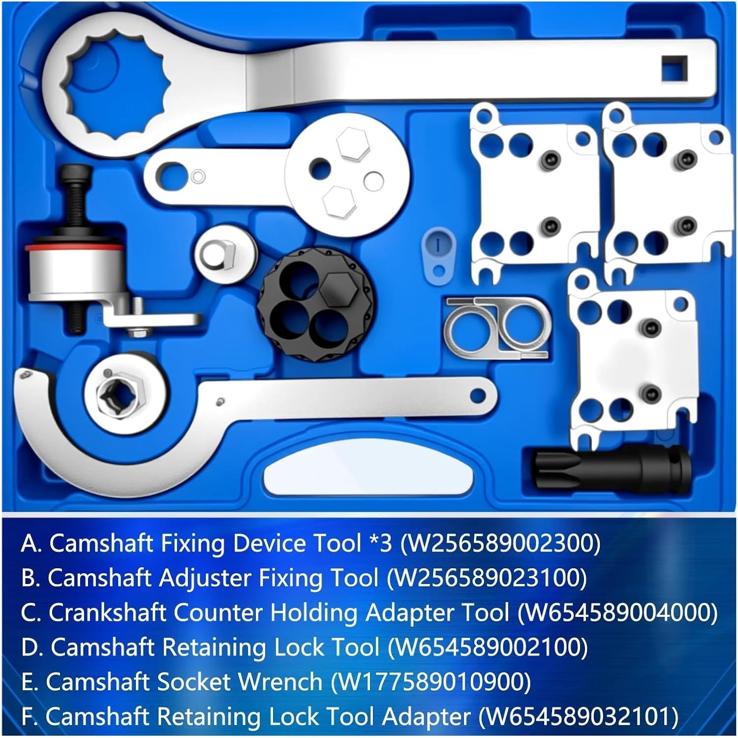 Plastic Box Engine Timing Tool Compatible With Mercedes-Benz M256 Inline Six-cylinder GLS450 C260L M254 1.5T 3.0S Series