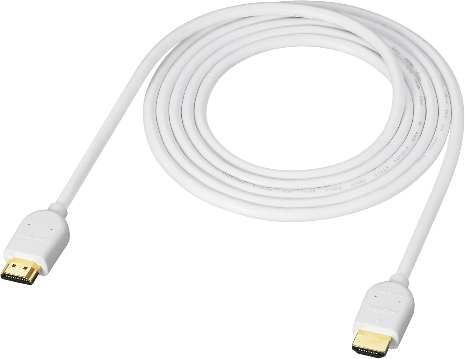 Sony 5mm High Speed HDMI Cable ver. 1.3 (White)