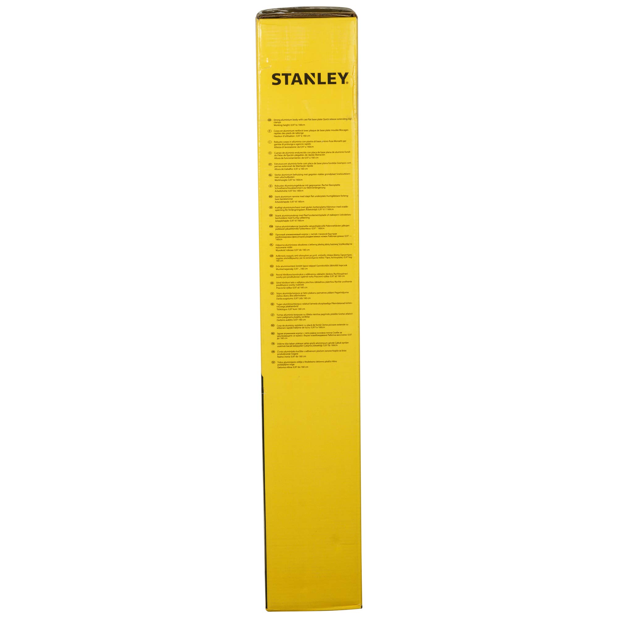 STANLEY Trépied aluminium standard TP1 pour niveau optique 97-162 cm - Electroportatif et machine