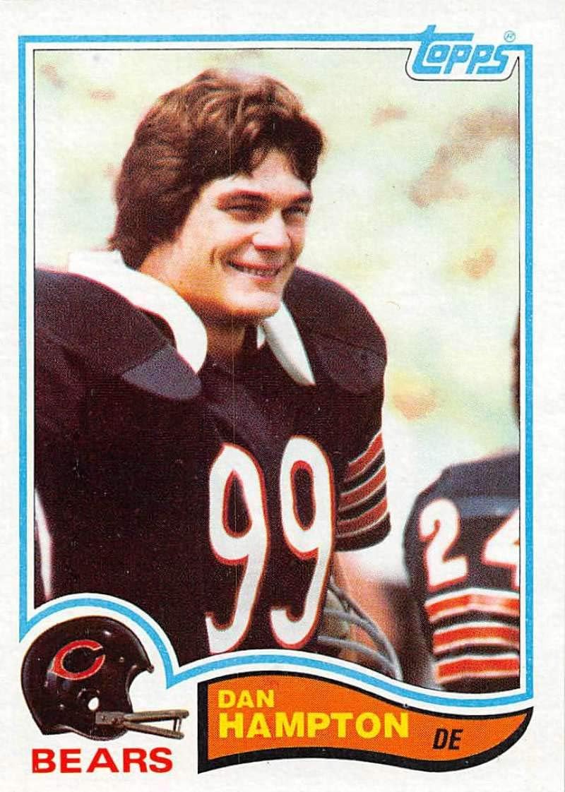 1982 Topps Football #297 Dan Hampton Chicago Bears