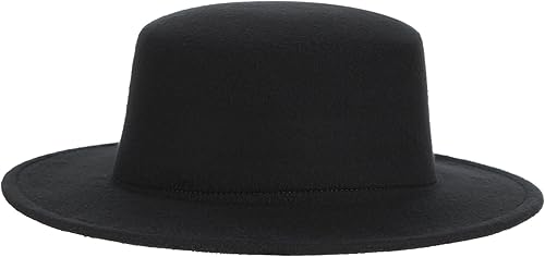 Sombrero plano de Fedora para adultos, mujeres y hombres, sombreros de Fedora, gorras de Panamá, gorra de jazz