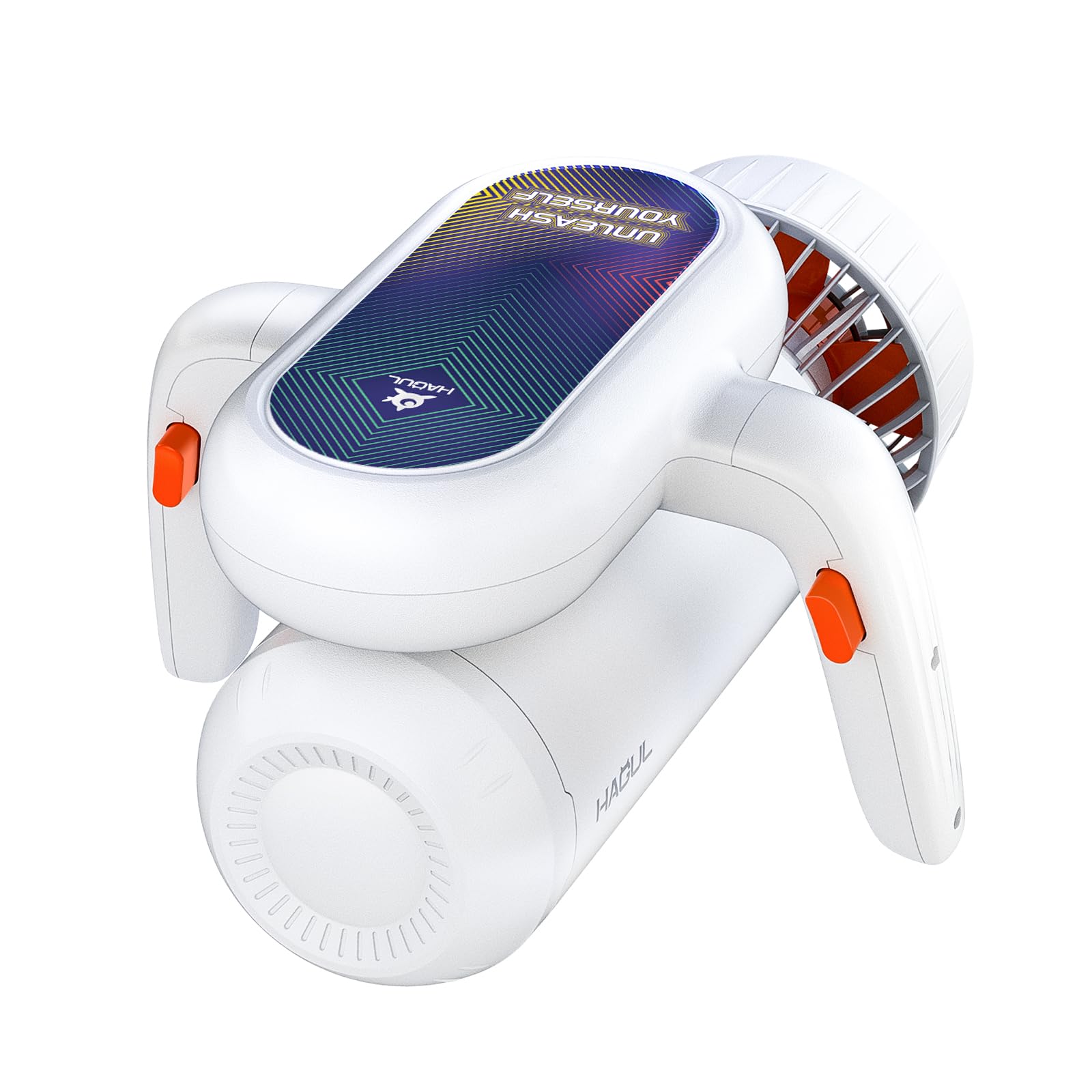 Hagul Underwater Scooter 50 Minutes, 2 Gear Speed Switch, 50 Minutes, 49ft Waterproof, Water Sports Swimming Pool for Kids