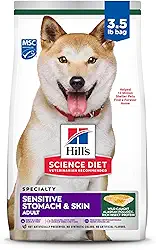 Hill's Science Diet, Ração, Cães Adultos, Pele Sensível, Proteína Sustentável, 1,5 kg