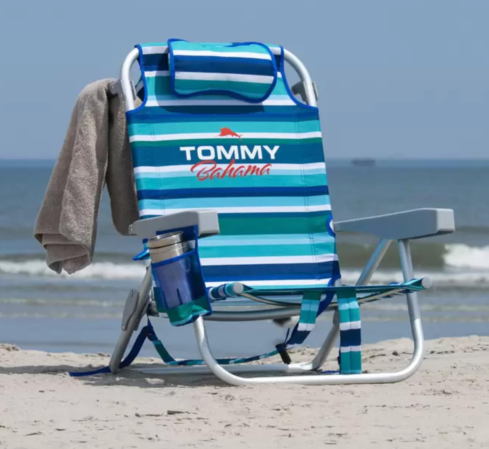 Tommy Bahama Silla Color Rayas Verde/Azul