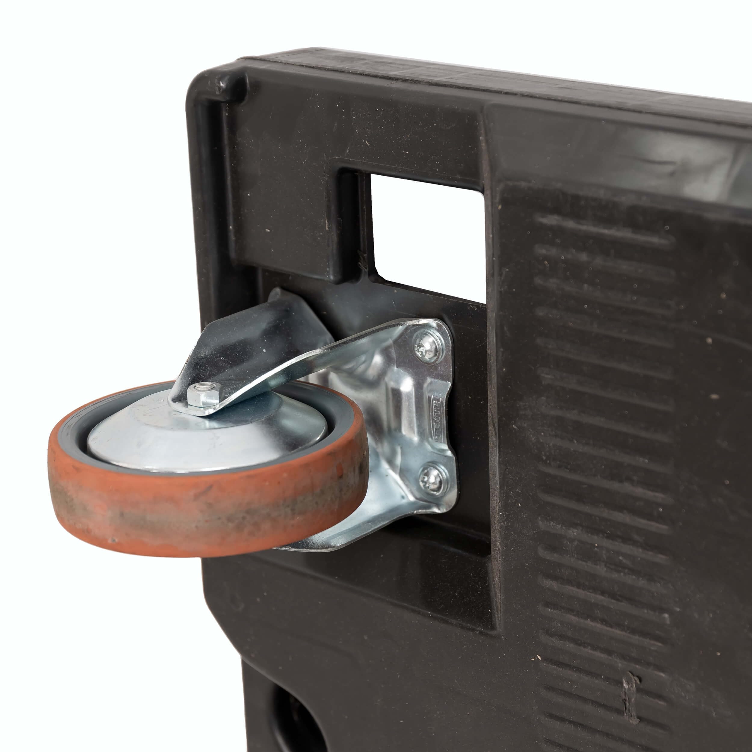 Profi Schwerlast-Transportroller 2er-Set, Stabiler Möbelroller gebraucht im Euroformat L80 x B60 x H20 cm, Transport-Rollbrett schwarz, Transporthilfe Traglast 500 kg, Möbelhund Rollwagen stapelbar