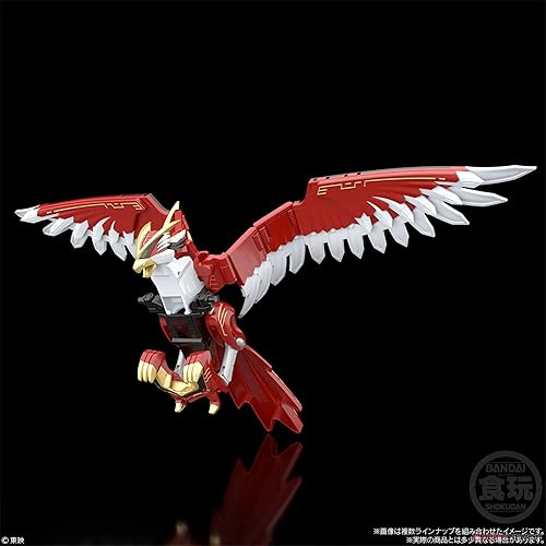 Miniatura 3 de BANDAI Shokugan Proyecto de modelado Hyakuju Sentai Gaoranger SMP GaoIcarus Model Kit Set