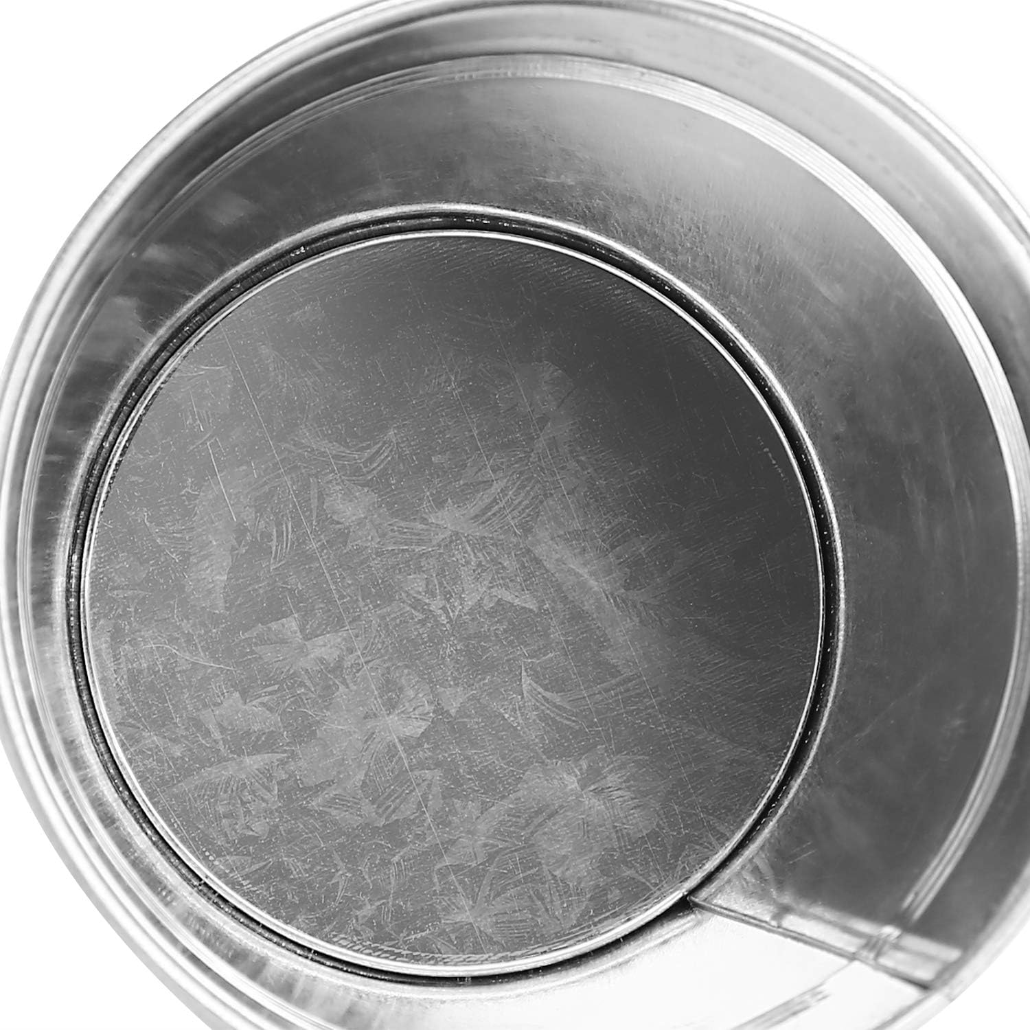 KINJOEK 16 Packs Galvanized Bucket Metal Planter, 4.72 x 4.72 x 3.54 Inch Round Flower Pot Plant Basket for Balconies, Gardens, Patios, Office, Parties and Weddings