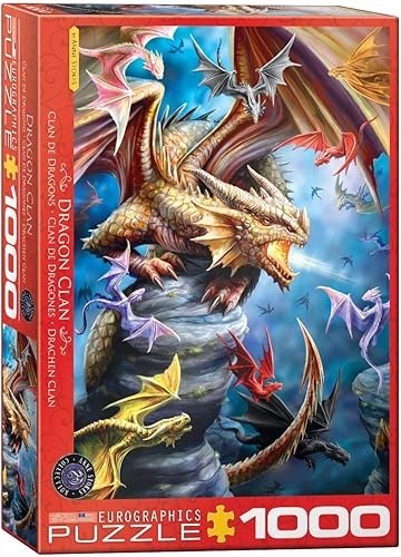 Dragon Clan by Ann Stokes - Rompecabezas de 1000 piezas