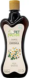 Shampoo Pet Nature Peles Sensiveis Para Cães E Gatos 500Ml