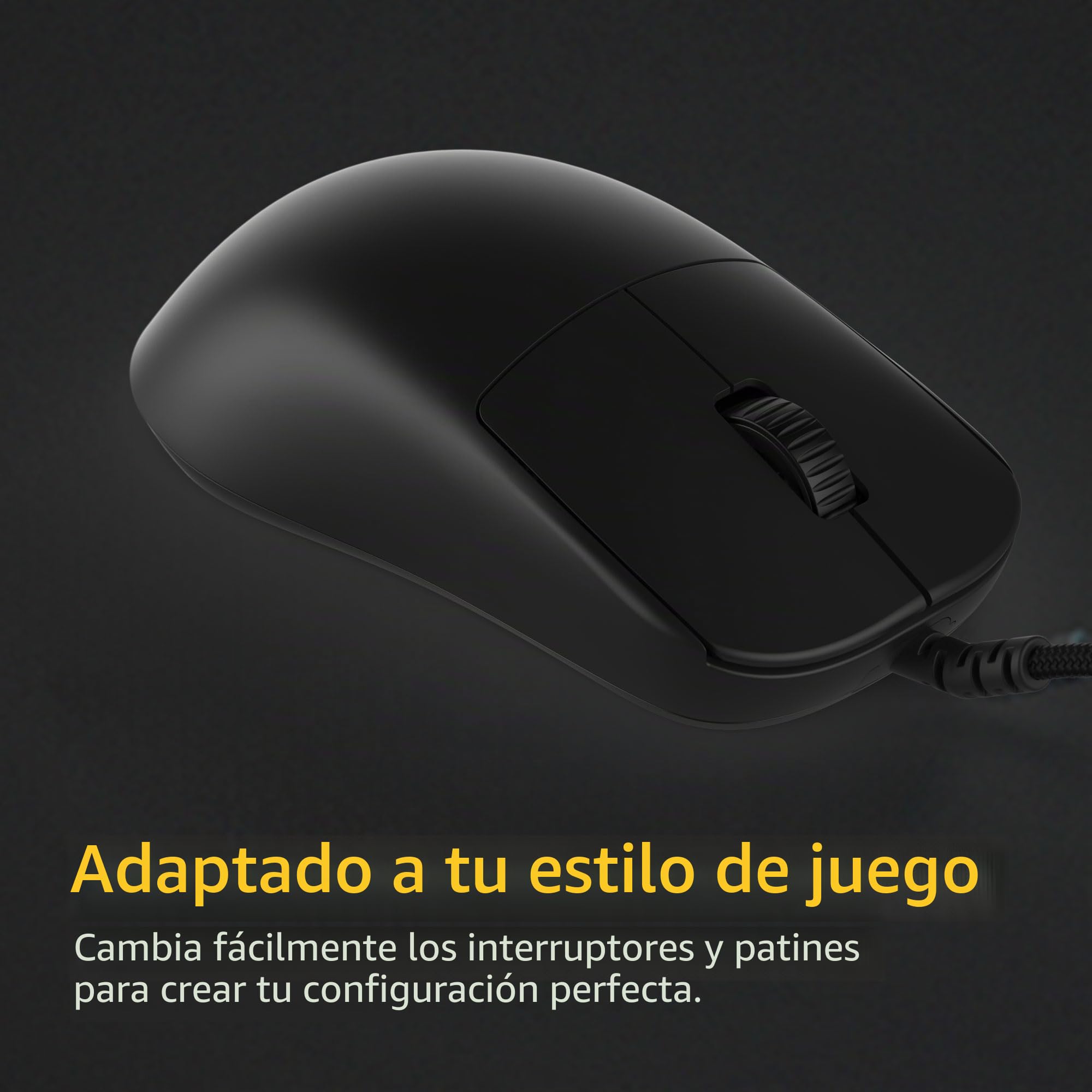 ENDGAME GEAR OP1 8k v2 Negro - Ratón para Juegos Esports con Cable, Sensor óptico de 30K dpi, sondeo de 8000 Hz, interruptores Intercambiables en Caliente y diseño de Agarre de Garra