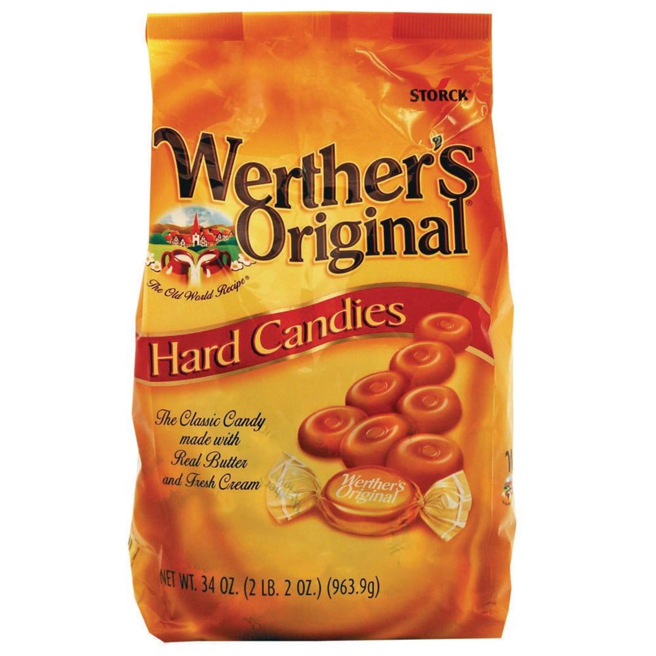 Werther's Original Hard Candies, 34oz. Bag Grocery & Gourmet Food