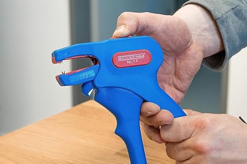 Miniatura 5 de WEICON Nº 7-F | para desollar y pelar cables planos comunes | rango de trabajo 0,75-4,0 mm² | Cortadora lateral integrada hasta 0.118 in Ø