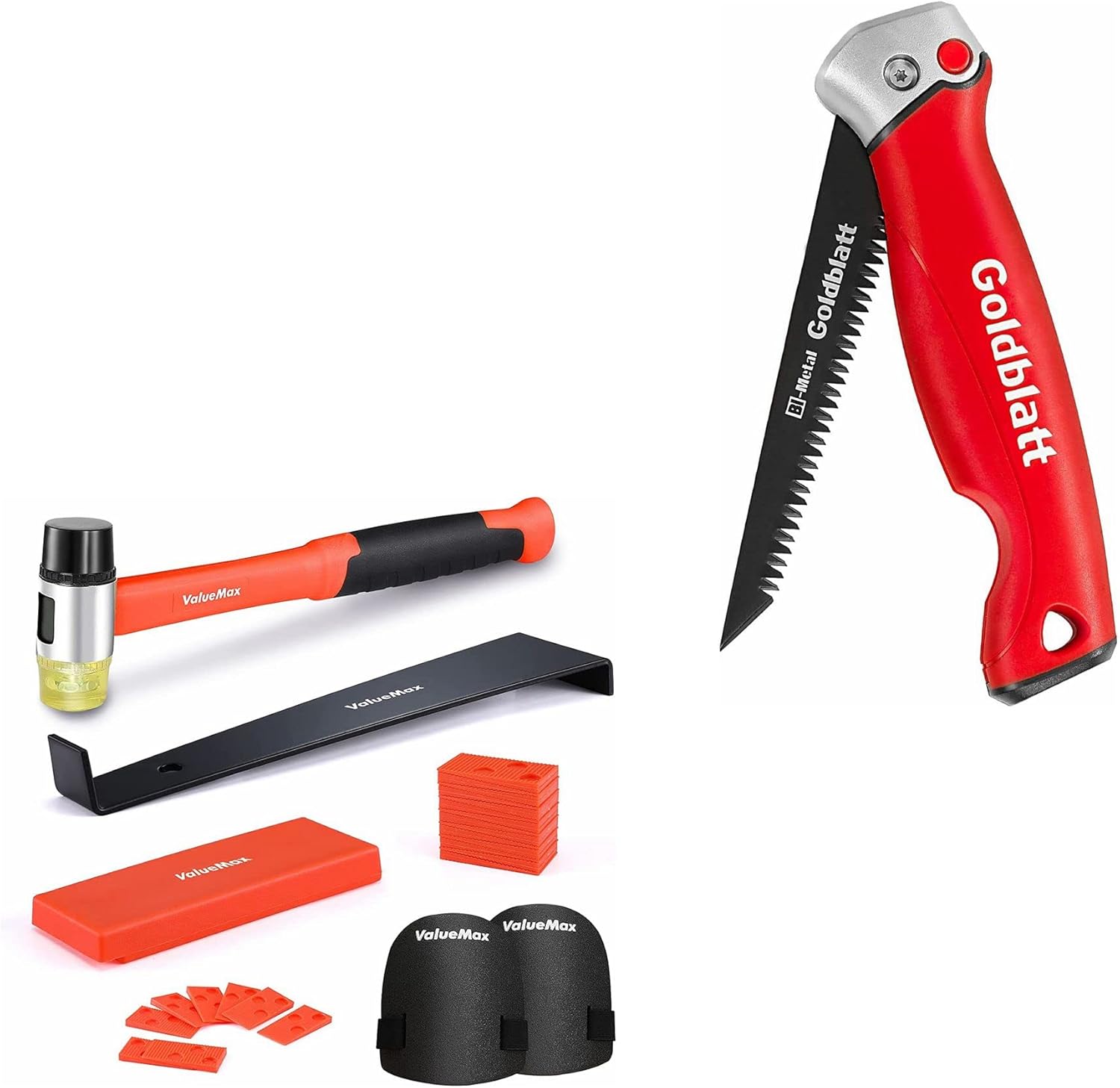 ValueMax Laminate Wood Flooring Installation Kit + Goldblatt Folding Drywall Saw