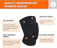 Vista 2 de Rodilleras de voleibol para bailarines, rodilleras suaves y transpirables para hombres, mujeres, niños, rodilleras protectoras para voleibol