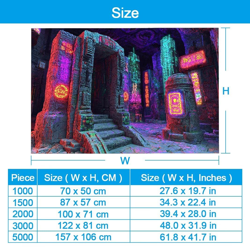 Puzzle dla dorosłych, 5000 sztuk, egipskie puzzle dla dorosłych, prezent