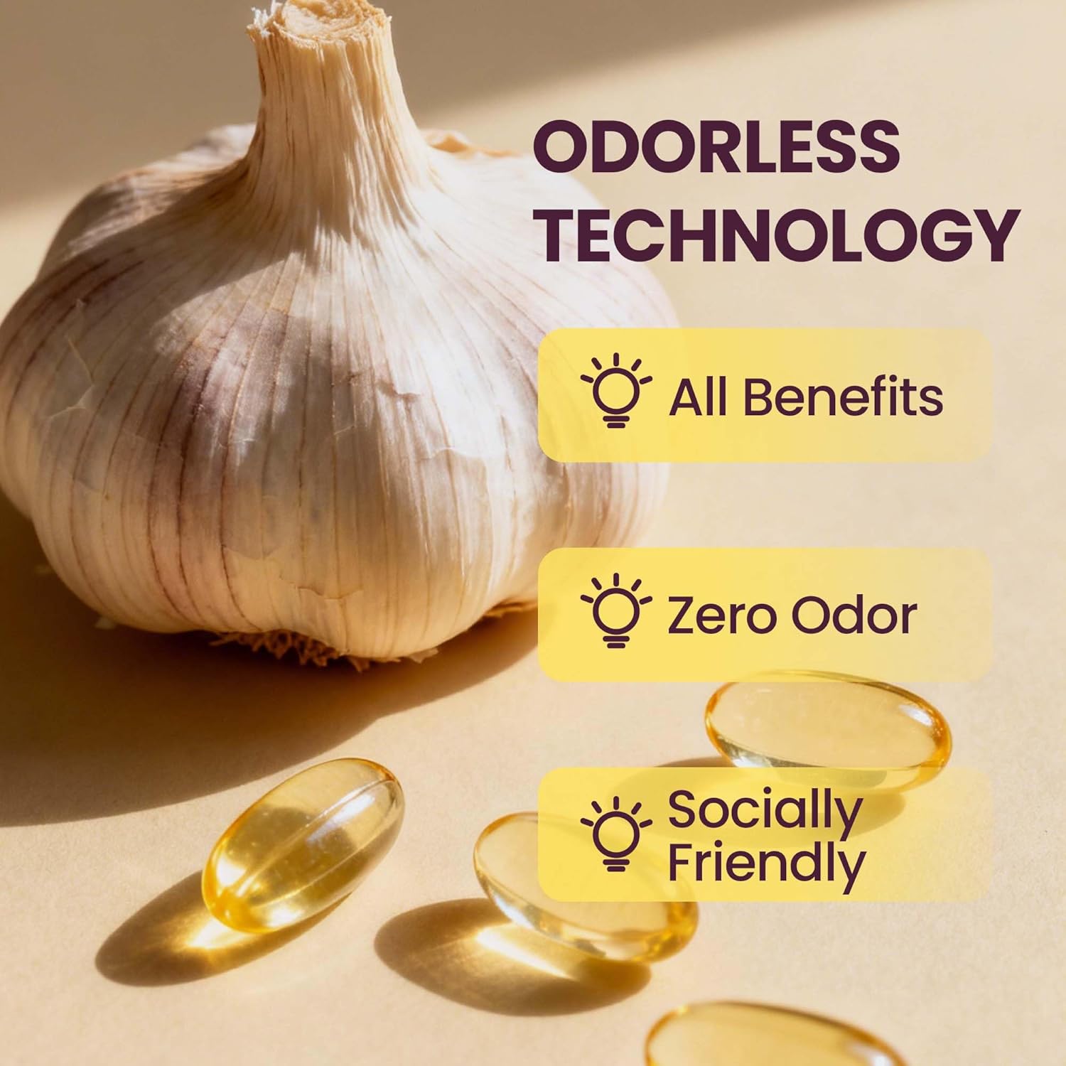 10000mg Aged Garlic Extract | 350 Softgels | Odorless Garlic Supplements | Antioxidant Support & Cognitive Function | Pure Allium Sativum 20:1 Extract | Non-GMO, Gluten-Free