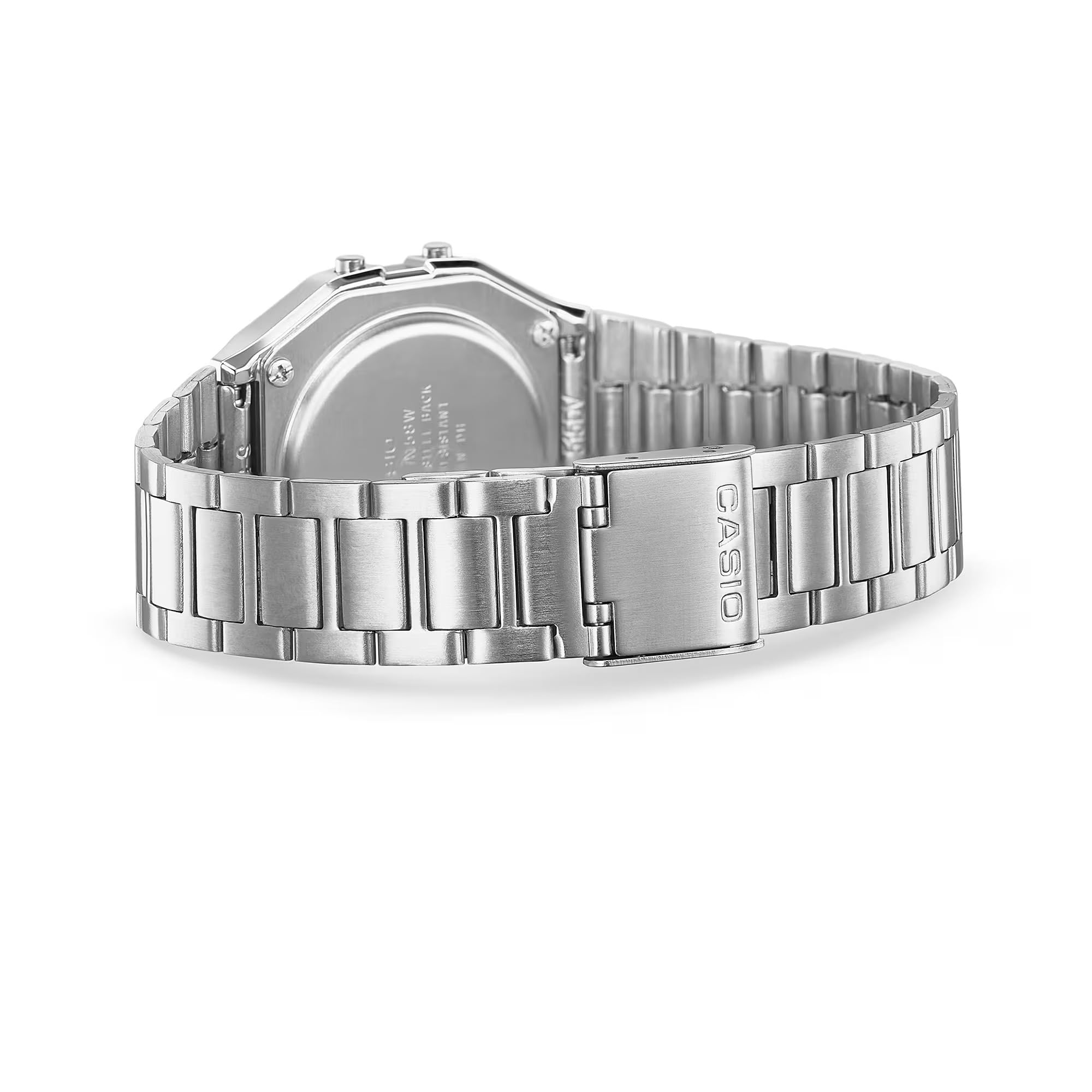 Casio A158WA Series | Unisex Digital Watch | Vintage | WR | 100 SEC Stop Watch | Daily Alarm | Regular Time Keeping: Hour Minute Second PM Date Day | Led Light | 7 Yr Battery product thumbnail 6