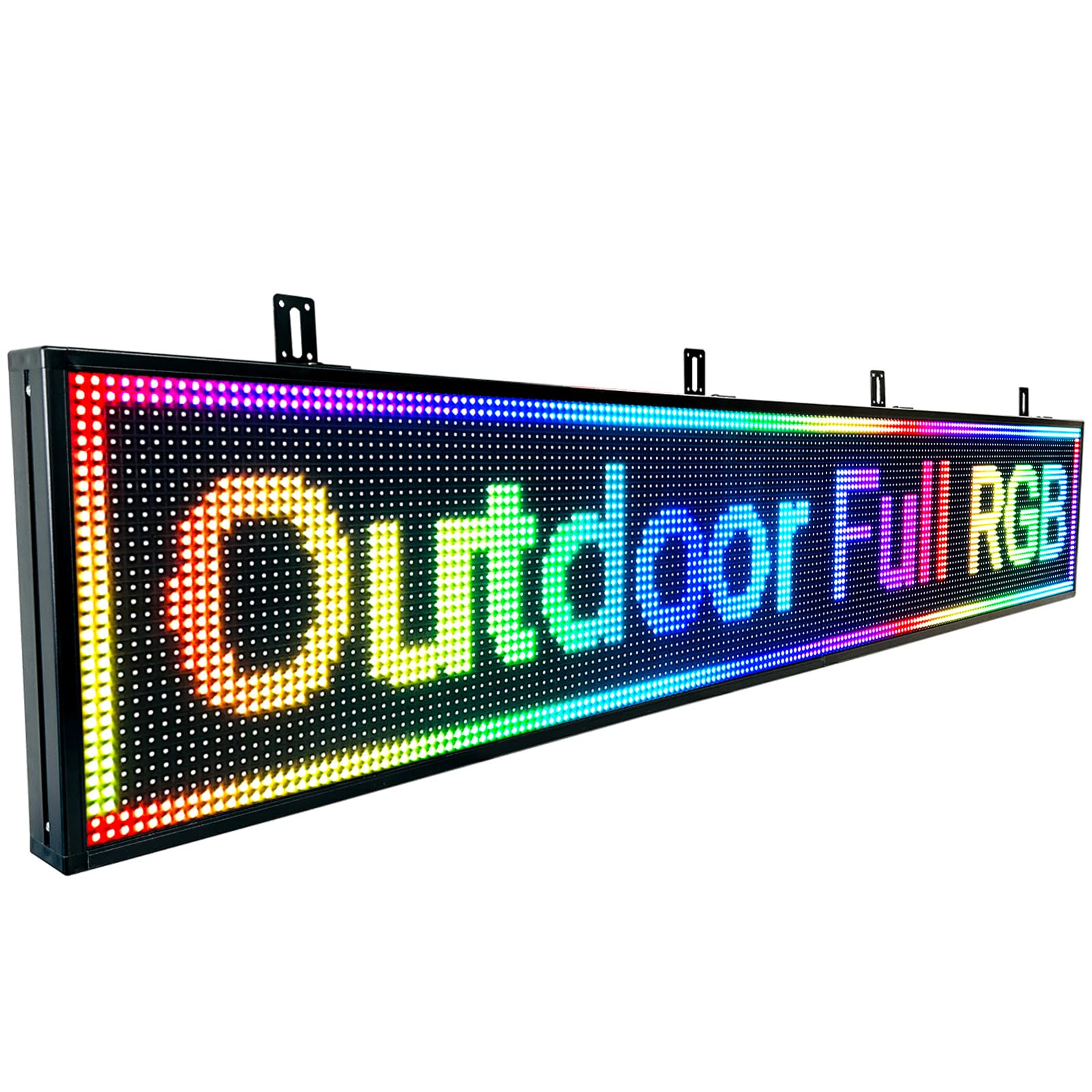 JINBLIZZARD P10 Programmable Scrolling Custom Outdoor Led Sign For Business Digital Advertising Display Screen Matrix Panel WiFi Control Electronic