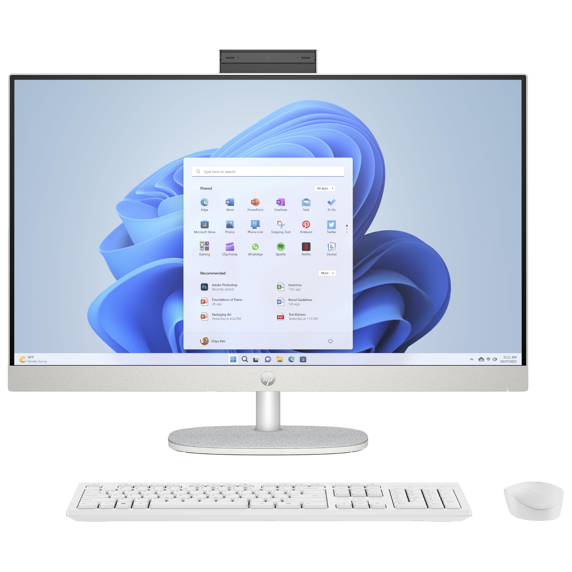 HP Core Ultra 27-cr1000ng A45F5EA#ABD