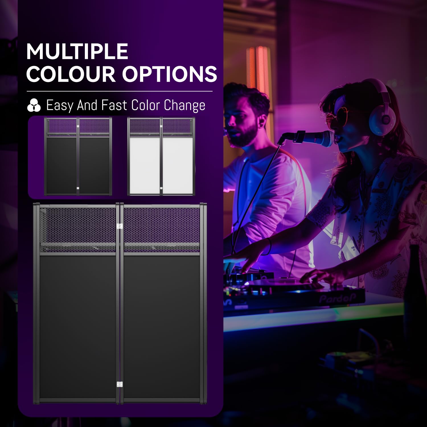 Amazon.co.jp: ポータブルDJブーステーブル、折りたたみ式DJテーブル