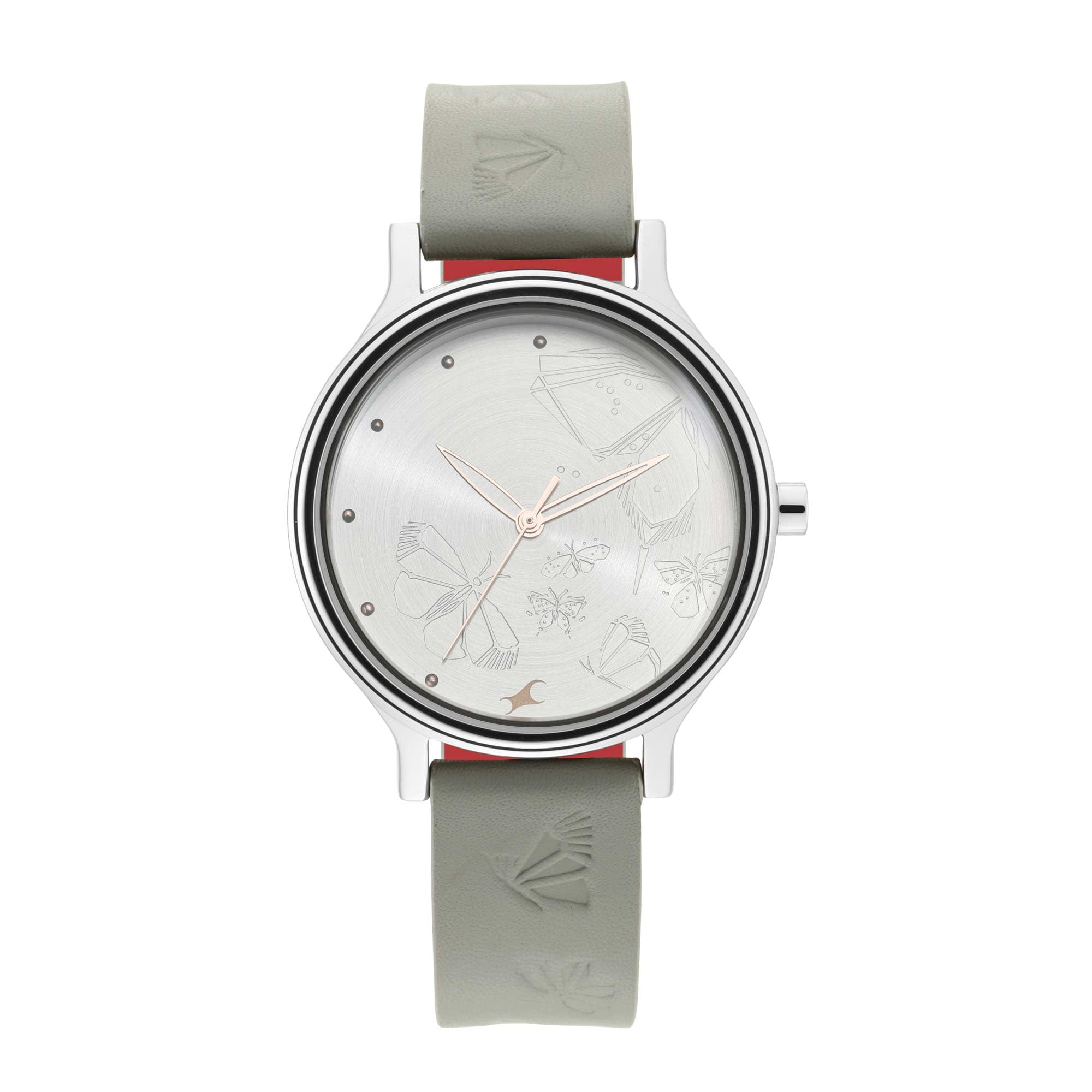 Fastrack I Love Me Quartz Analog Silver Dial Leather Strap Watch for Girls-NS6189SL03 (B08468YR9T) Amazon Price History, Amazon Price Tracker