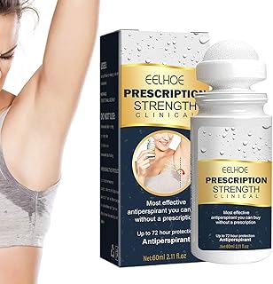 Desodorante para axilas,Roller Ball desodorante portátil para axilas | Bálsamo antitranspirante 2 onças feminino masculino tamanho viagem para axilas, reduz o odor do suor Aferzov