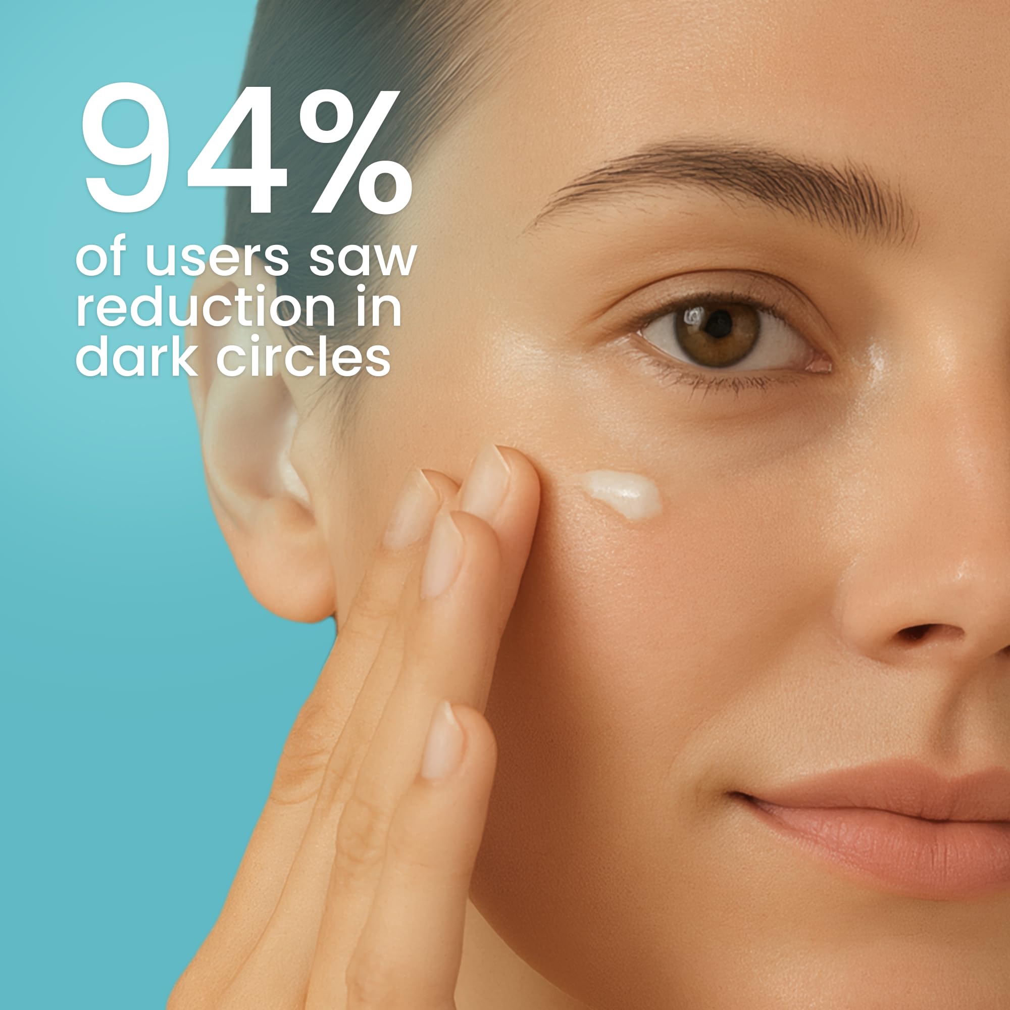 Under Eye Cream For Dark Circles For Men & Women | Reduces Dark Circles, Puffiness, Wrinkles, Pigmenation — Amazon image 7