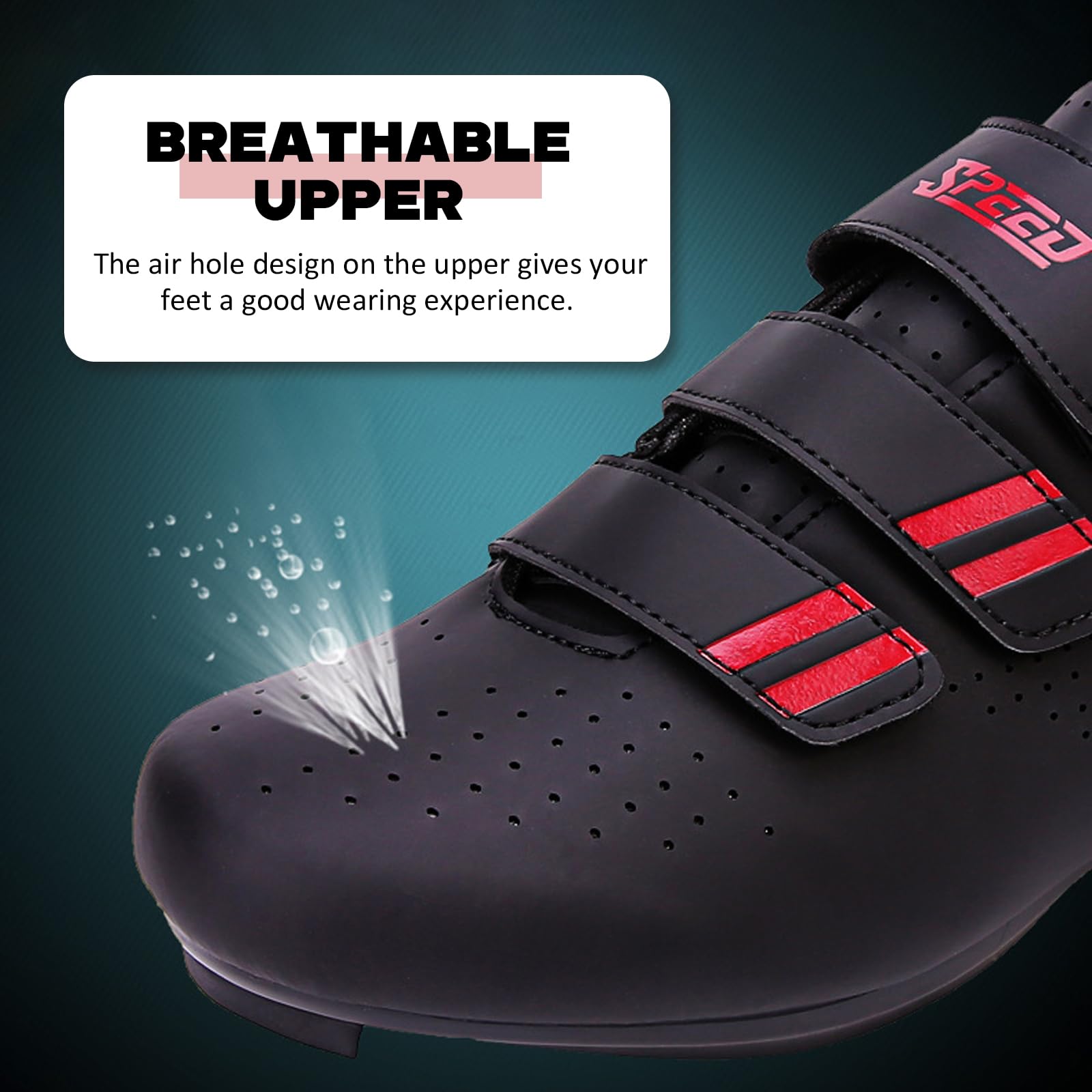 Męskie buty rowerowe do zawodów, buty rowerowe, szosowe buty rowerowe, unisex, lekkie, amortyzujące, odporne na zużycie, do rowerów szosowych, Czarna srebrna guma, 46 EU