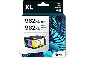 962XL Ink Cartridges Combo Pack Compatible with HP Ink 962XL, High Yield...