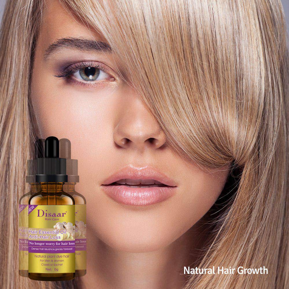DISAAR BEAUTY Natural Hair Growth Serum Ginger Essential Oil Hair