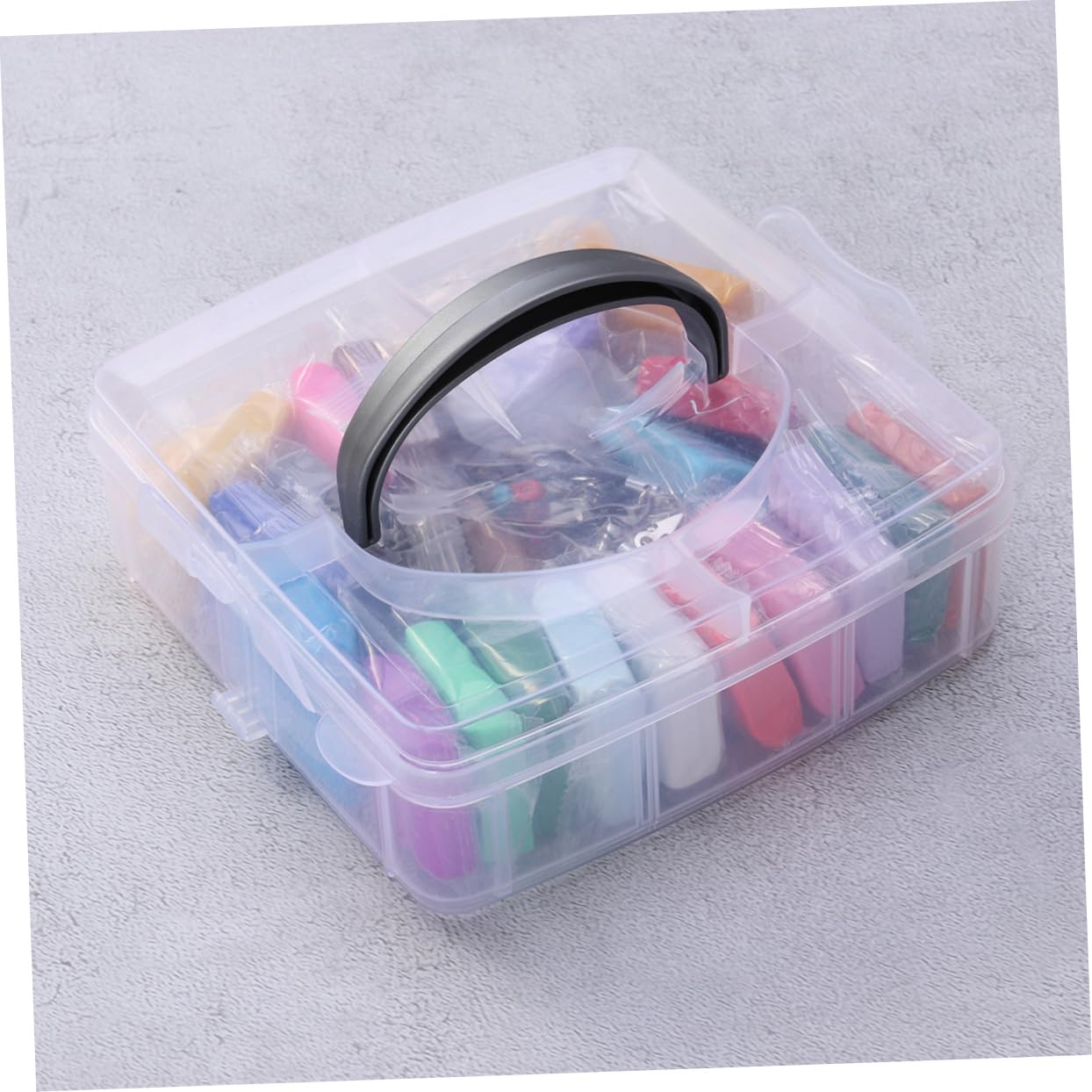 Kit Argilla da Modellare 24 Colori in Pvc per Bambini | 24 Tonalità, Morbida e Non Appiccicosa, Accessori Inclusi per Creare Forme Creative